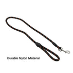 Durable Outdoor Nylon Black Rope Pet Dog Leash - GreenFur