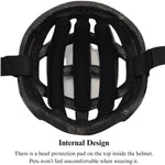 Durable Pet Safety Helmet for Outdoor Sports - GreenFur