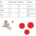 Durable Play Chew Rubber Bouncy Solid Dog Ball Toy - GreenFur
