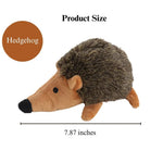 Durable Plush Hedgehog Shape Dog Toy - GreenFur