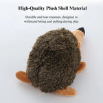 Durable Plush Hedgehog Shape Dog Toy - GreenFur