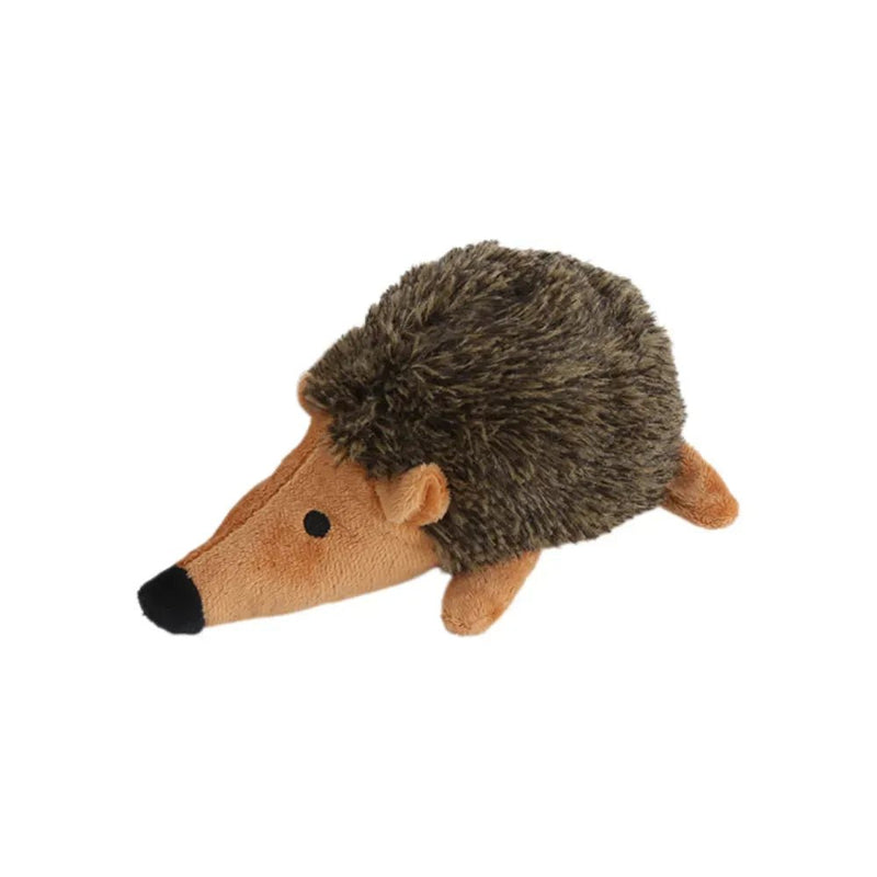 Durable Plush Hedgehog Shape Dog Toy - GreenFur