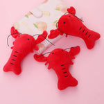 Durable Plush Sound Lobster Chew Toy for Dogs - GreenFur