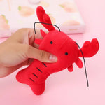 Durable Plush Sound Lobster Chew Toy for Dogs - GreenFur