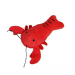 Durable Plush Sound Lobster Chew Toy for Dogs - GreenFur