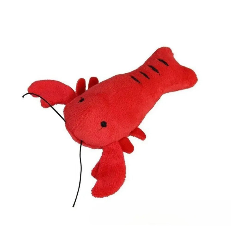 Durable Plush Sound Lobster Chew Toy for Dogs - GreenFur