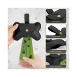 Durable PU Leather Dog Waste Bag Dispenser - GreenFur