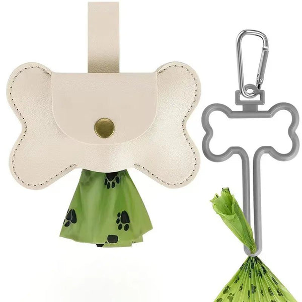 Durable PU Leather Dog Waste Bag Dispenser - GreenFur
