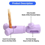 Durable Rotating Nylon Treat Holding Chew Dog Toy - GreenFur