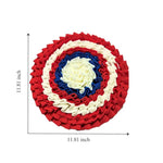 Durable Round Shape IQ Traning Pet Dog Snuffle Mat - GreenFur