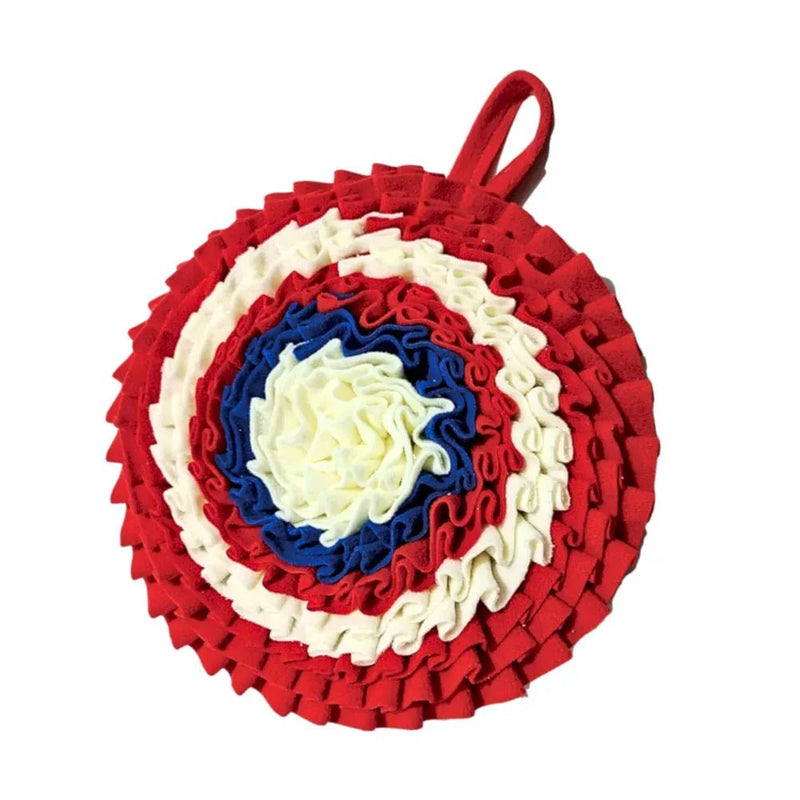 Durable Round Shape IQ Traning Pet Dog Snuffle Mat - GreenFur