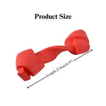 Durable Rubber Knotted Chew Toy for Dogs - GreenFur