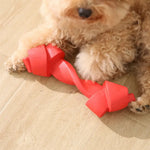 Durable Rubber Knotted Chew Toy for Dogs - GreenFur