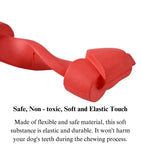 Durable Rubber Knotted Chew Toy for Dogs - GreenFur