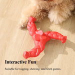 Durable Rubber Triangle Chew Toy for Dogs - GreenFur