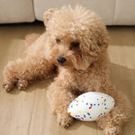 Durable Rugby Floating Ball Dog Play Chew Fetch Ball - GreenFur