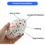 Durable Rugby Floating Ball Dog Play Chew Fetch Ball - GreenFur