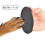 Durable Safe Dog Nail File Board with Portable Handle - GreenFur