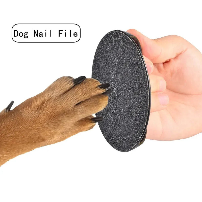 Durable Safe Dog Nail File Board with Portable Handle - GreenFur