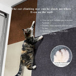 Durable Self - Adhesive Cat Toy Wall - Mounted Scratching Post - GreenFur