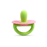 Durable Silicone Cactus - Shaped Dog Chew Toy for Teeth Cleaning - GreenFur