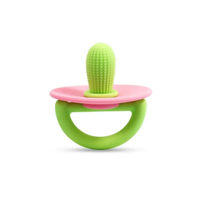 Durable Silicone Cactus - Shaped Dog Chew Toy for Teeth Cleaning - GreenFur