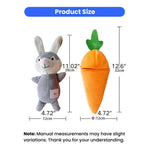 Durable Soft Funny Shape Squeaker Inside Pet Dog Toy - GreenFur
