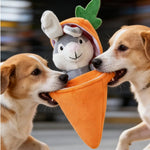 Durable Soft Funny Shape Squeaker Inside Pet Dog Toy - GreenFur