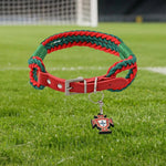 Durable Sporty and Comfortable Polyester FPF Woven Pet Collar - GreenFur