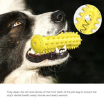 Durable Squeaky Chew Tooth Cleaning TPR Chewer Dog Toys - GreenFur
