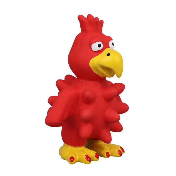 Durable Squeaky Chewable Turkey Latex Dog Toy - GreenFur