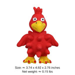 Durable Squeaky Chewable Turkey Latex Dog Toy - GreenFur