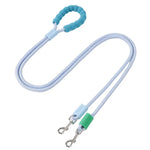 Durable Strong and Comfortable Nylon Dual Dog Leash for Two Dogs - GreenFur