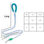 Durable Strong and Comfortable Nylon Dual Dog Leash for Two Dogs - GreenFur