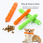 Durable TPR Dog Chew Stick Treat Toy - GreenFur