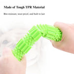 Durable TPR Dog Chew Stick Treat Toy - GreenFur