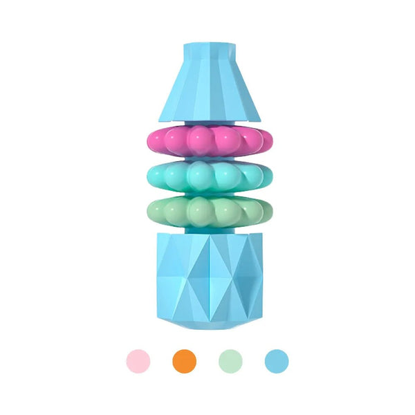 Durable TPR Dog Chew Toy Vase Shape Interactive Training Toy - GreenFur