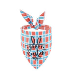 Easter Bunny and Egg Pet Bandana - Soft Cute Festive Dog Bib Accessory - GreenFur