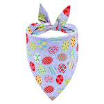 Easter Bunny and Egg Pet Bandana - Soft Cute Festive Dog Bib Accessory - GreenFur