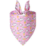 Easter Egg Rabbit Printed Cute Soft Pet Dog Bandana - GreenFur