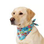 Easter Egg Rabbit Printed Cute Soft Pet Dog Bandana - GreenFur