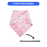 Easter Egg Rabbit Printed Cute Soft Pet Dog Bandana - GreenFur