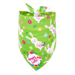 Easter Pet Bandana Dog Holiday Bib Cute Soft Comfortable Festive Accessory - GreenFur