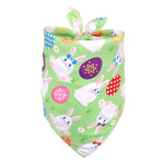 Easter Pet Bandana Dog Holiday Bib Cute Soft Comfortable Festive Accessory - GreenFur