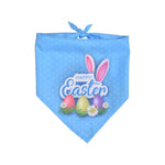 Easter Reversible Dog Bandana Scarf Cute Soft Pet Accessory Festive Pet Bib - GreenFur