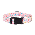 Easter Themed Love Heart Egg Pattern Adjustable Pet Collar - GreenFur