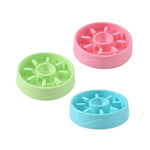 Easy Clean Sun Pattern Pet Slow Feeder Bowl - GreenFur