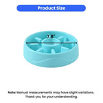 Easy Clean Sun Pattern Pet Slow Feeder Bowl - GreenFur