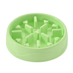 Easy Cleaning Dog Food Bowl Pet Slow Feeder Bowl - GreenFur