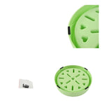 Easy Cleaning Dog Food Bowl Pet Slow Feeder Bowl - GreenFur